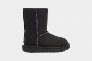 Black Ugg Classic II Kids' Boots | 768249-QOV