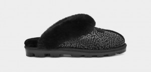 Black Ugg Coquette Sparkle Spots Women Slippers | 192306-RTV