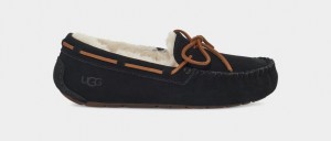 Black Ugg Dakota Women Moccasins | 684725-NIU