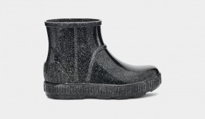 Black Ugg Drizlita Glitter Kids' Boots | 497265-JIB