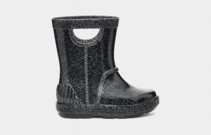 Black Ugg Drizlita Glitter Kids' Boots | 682739-HSK