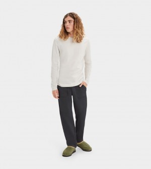 Black Ugg Gifford Fleeces Men Pants | 360789-FKL