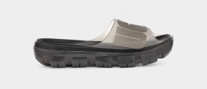 Black Ugg Jella Clear Women Slides | 930471-CVD