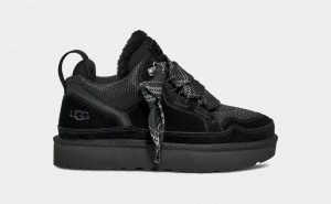 Black Ugg Lowmel Women Sneakers | 630485-SPB