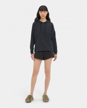 Black Ugg Maurice Micro Terrys Women Shorts | 602317-PZN