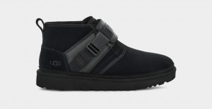 Black Ugg Neumel Snapback Men Boots | 190726-XYT