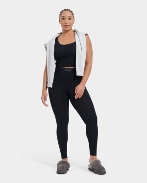 Black Ugg Paloma Women Leggings | 350921-BXK