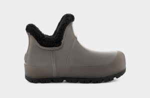 Black Ugg Raincloud Clear Women Boots | 618549-ELU