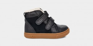 Black Ugg Rennon II Kids' Sneakers | 945370-ZOW