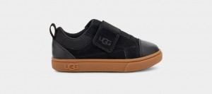 Black Ugg Rennon Low Kids' Sneakers | 370184-HLX