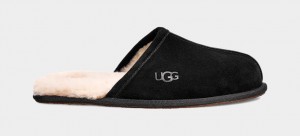 Black Ugg Scuff Men Slippers | 853641-OJR