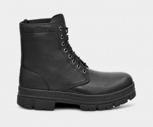 Black Ugg Skyview Service Men Boots | 683170-RIT