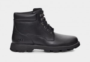 Black Ugg Stenton Men Boots | 975184-DFI