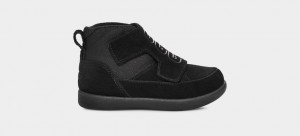 Black Ugg Stryder Washable Kids' Sneakers | 321687-ICR