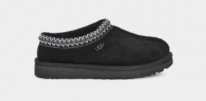 Black Ugg Tasman Women Slippers | 348276-OWM