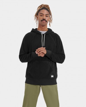 Black Ugg Terrance Men Hoodie | 946820-ICJ