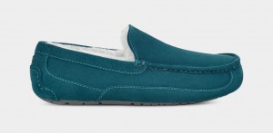 Blue Ugg Ascot Men Moccasins | 740815-ZDV