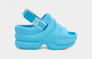 Blue Ugg Aww Yeah Women Sandals | 140923-EWN