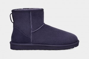 Blue Ugg Classic Mini Men Boots | 510472-MWG