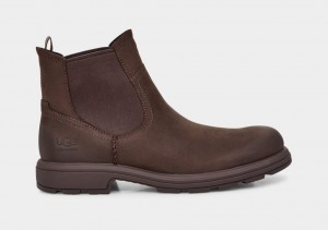 Brown Ugg Biltmore Men Chelsea Boots | 360582-CMD