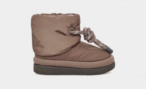 Brown Ugg Classic Maxi Kids' Boots | 586419-NJA