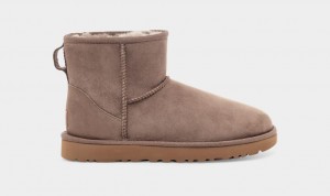 Brown Ugg Classic Mini II Women Boots | 541376-YLT