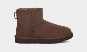 Brown Ugg Classic Mini II Women Boots | 625318-DZT