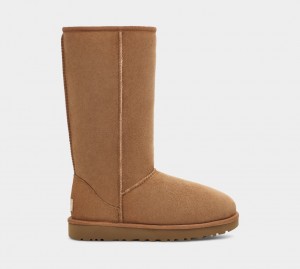 Brown Ugg Classic Tall II Women Boots | 246937-ZPE