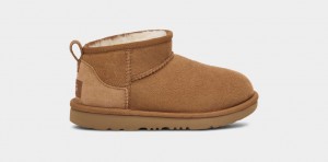 Brown Ugg Classic Ultra Mini Kids' Boots | 750412-CGO