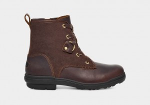 Brown Ugg Hapsburg Hiker Women Boots | 052134-GBK