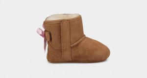 Brown Ugg Jesse Bow II Kids' Boots | 097642-WBU