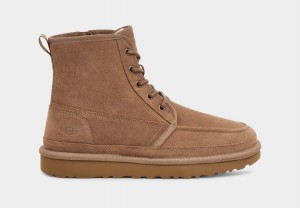 Brown Ugg Neumel High Moc Men Boots | 509318-NFB