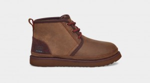 Brown Ugg Neumel II Weather Kids' Boots | 201654-CFJ