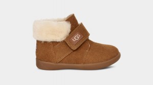 Brown Ugg Nolen Kids' Boots | 019754-OQM