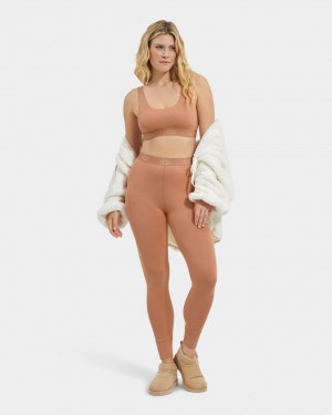 Brown Ugg Paloma Women Leggings | 261354-GFX