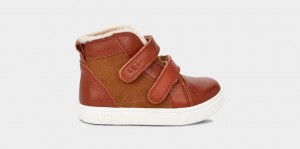 Brown Ugg Rennon II Kids' Sneakers | 094738-QES