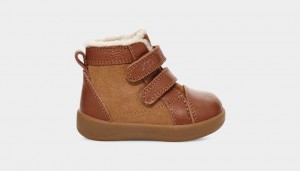 Brown Ugg Rennon II Kids' Sneakers | 264798-OSP