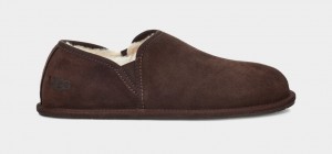 Brown Ugg Scuff Romeo II Men Slippers | 145968-ILF