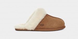 Brown Ugg Scuffette II Women Slippers | 473968-HKC