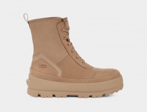 Brown Ugg The Lug Women Sneakers | 798326-IGS