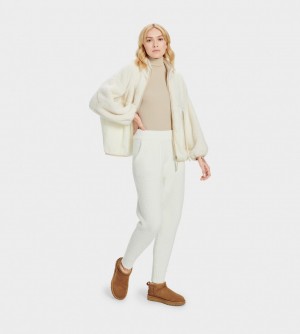 Cream Ugg Safiya Women Jogger | 356871-ZIE