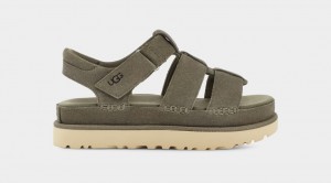 Green Ugg Goldenstar Strap Women Sandals | 542037-AXH