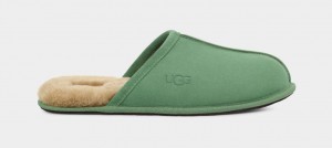 Green Ugg Scuff Men Slippers | 591628-AMH