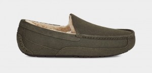 Grey Ugg Ascot Men Moccasins | 901243-TAJ