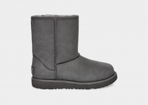 Grey Ugg Classic II Weather Kids' Boots | 120596-QJM