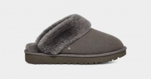 Grey Ugg Classic II Women Slippers | 715942-QNA