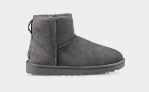 Grey Ugg Classic Mini II Women Boots | 978062-LVM