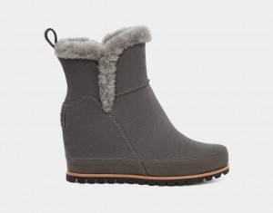 Grey Ugg Malvella Women Boots | 925173-TNF