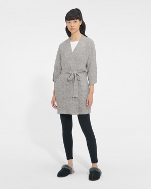 Grey Ugg Monrose Robe Women Sleepwear | 389642-VND