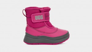 Grey Ugg Taney Weather Kids' Boots | 917245-QCV